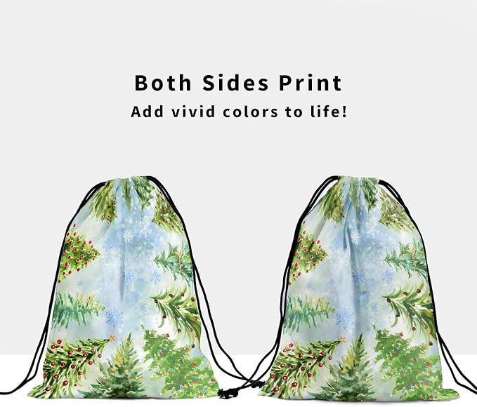 Watercolor Winter Trees Grips Bag - Image 3