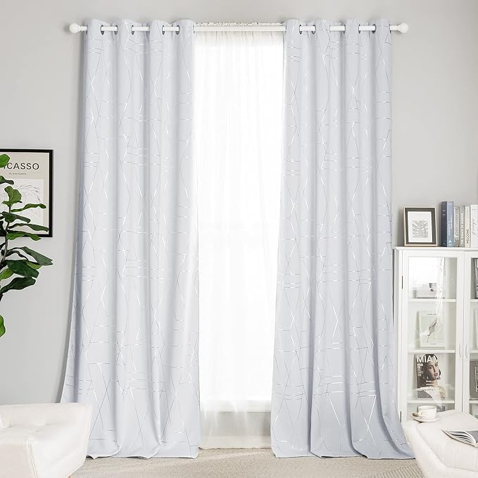 NICETOWN Room Darkening Curtain Panels, Luxury Home Fashion Curtains - Image 2