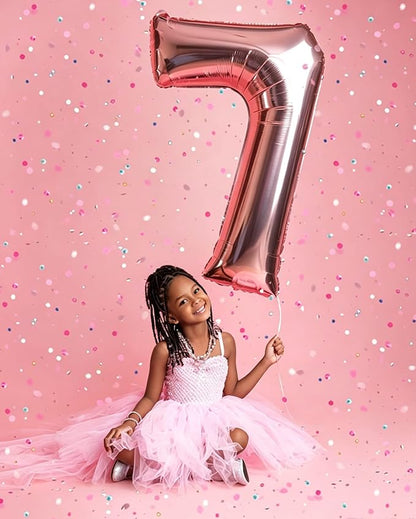 Number Balloons 19 Balloon Rose Gold - Image 5