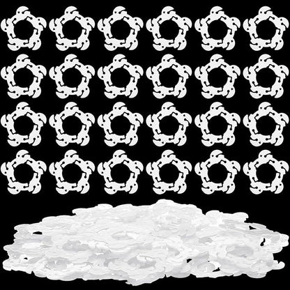 Syhood 200 Pcs Balloon Arch Clips Supplies Ring Flower Holder Supplies | Quick by Syhood