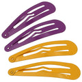Camila Paris CP1330A French Hair Barrettes Clips, Snap Hair Slides Clic Clac for Women, Styling Girls Side Slide-in Metal Snap Pin Hair Accessories for Women. Strong Hold, No Slip Grip, Made in France