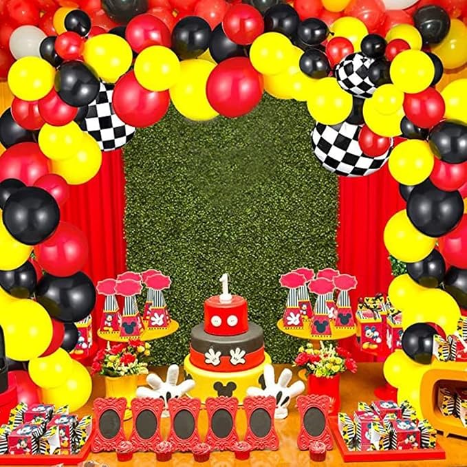 300 Pack Red Black and Yellow Balloons - Image 5