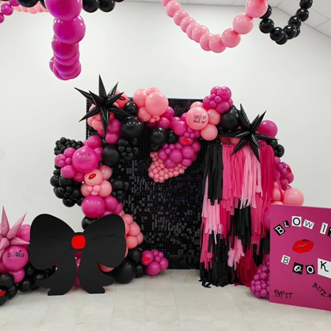 Hot Pink Balloons 12 inch, Hot Pink Latex 50pcs Party Balloons | Wedding - Image 5