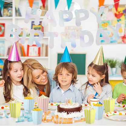 116PCS DIY Banner Customizable Birthday Banners Graduation Banner Custom Party - Image 6
