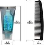 Moda West 96 Hygiene Kits - Bulk Case Wholesale Deluxe Toiletries for Men, Women, Travel, Charity, Includes Shampoo, Deodorant, Toothpaste, Razor, More, Homeless Shelters, Donations, Hotels, Travel