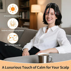 Electric Scalp Massager – Automatic Octopus Head Massage Tool for Hair & Scalp Comfort, Promotes Relaxation, Soothes Tension & Tiredness, with 8 Massage Heads, Scratchers, and 360° Massage Design
