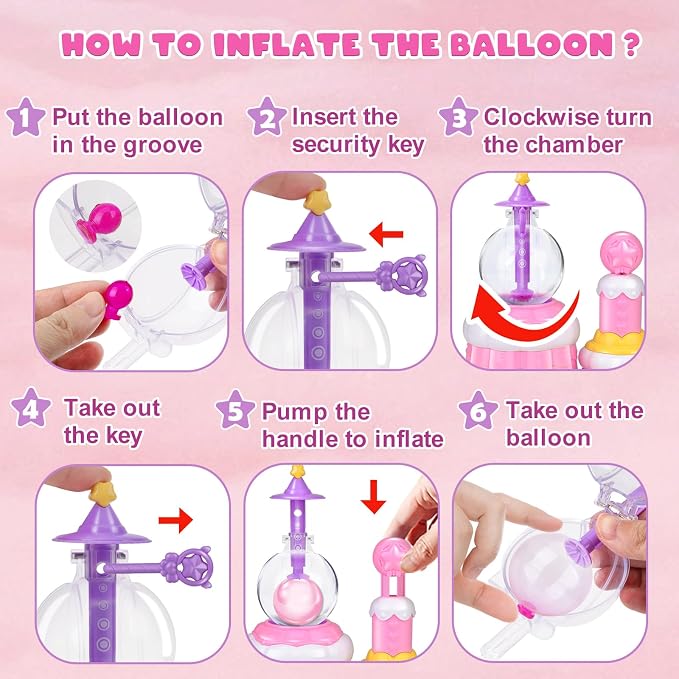 nicknack 170Pcs Magic Sticky Balloon Refill Kit DIY Crafts - Image 8