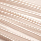 Champagne Satin Pillowcase Queen Size Set of 2 for Hair and Skin, Champagne Silk Pillowcase Breathable Pillowcase with Envelope Closure