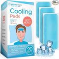 Cooling Patches for Fever, Natural Headache and Migraine Relief, (20 Pack) Soft Gel Sheets, Fever Patch for Kids, Tension/Sinus, Headache Relief Prevention