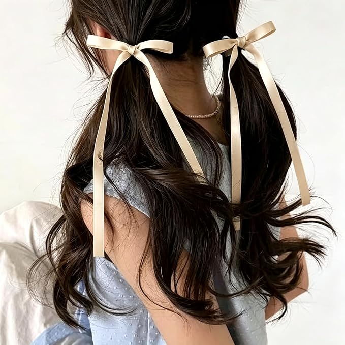 NEBURORA 50 Pcs Champagne Bows for Cake Decoration Party Ribbon Bowknots | - Image 7