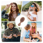 RHOS Mini Hair Brush for Women,Men and Kids-Travel Size Hair Brush for Purse,Pocket,backpack-Small Cushion Paddle Brush with Soft Bristles-Mini Detangler Brush for All Hair Types(1 Pack-Mocha)