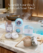 Coralogo Ocean Spa Gifts for Women - 15pc Self-care Spa Gift Basket with Scented Candle, Bath Salt, Greeting Card - Thinking of You Basket for Her Birthday, Christmas, Mother's Day, Valentine's Day
