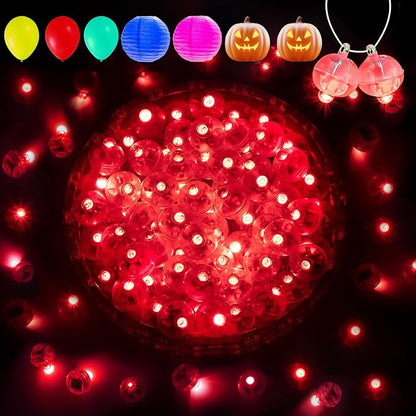 Aogist 100Pcs Red Balloon Lights by Aogist