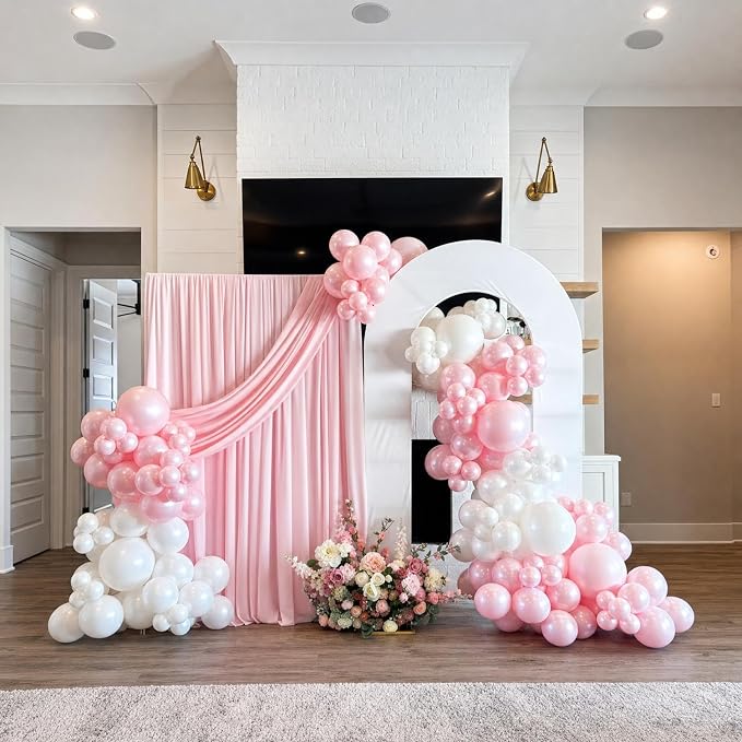 Pearl Pink Balloons for Wedding Bridal Shower Baby Shower Decorations | 60Pcs - Image 6