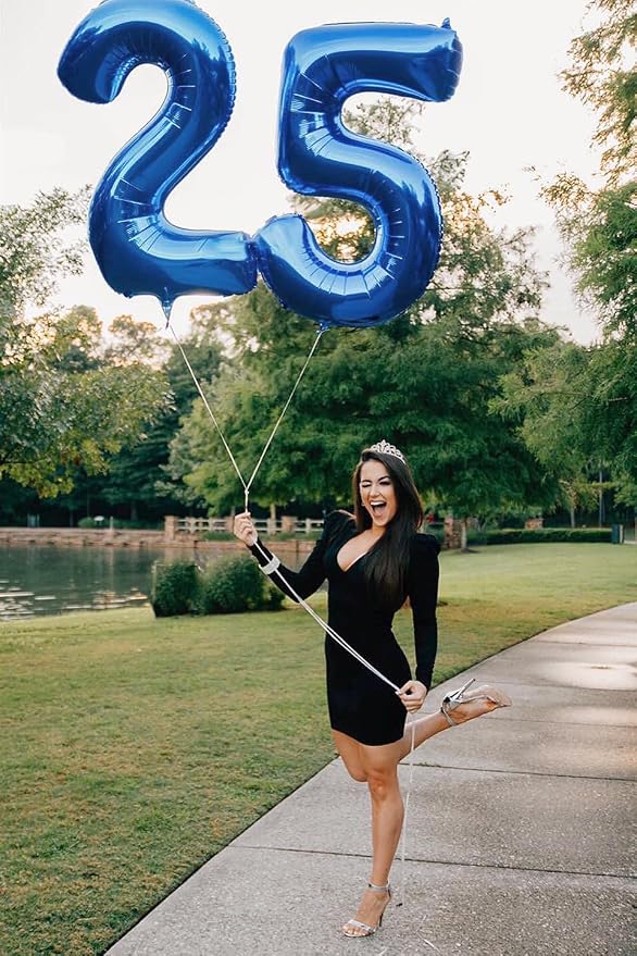 Navy Blue 20 Balloon - Image 7