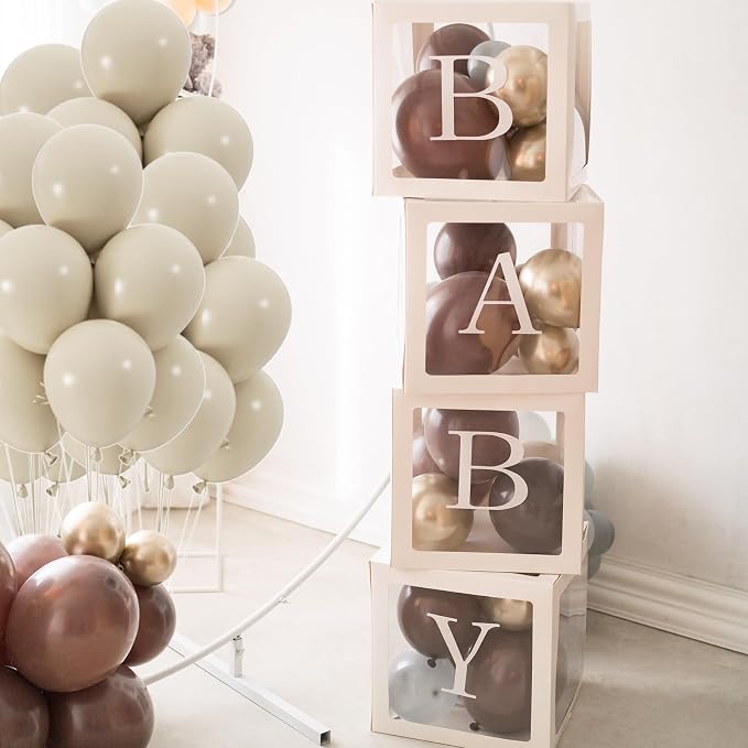 50pcs Sand White Balloons, Helium Quality 12inch Neutral White Sand Party - Image 5