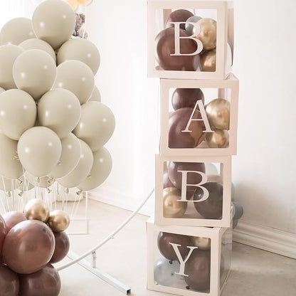 50pcs Sand White Balloons, Helium Quality 12inch Neutral White Sand Party - Image 5