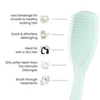 Tangle Teezer Fine & Fragile Ultimate Detangler Brush, Dry & Wet Hair Brush to Detangle & Reduce Breakage, Ice Blue