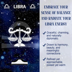 TOCESS Libra Constellation Claw Clips: 4.52 Inch Large Biodegradable Cellulose Acetate Hair Clips For Thick Thin Hair Women, Unique Design & Strong Grip Luxury Jaw Clips For Gift