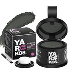 Hairline Shadow Powder, Gray, Root Touch Up Powder for Instantly Gray Hair Cover Up, Women Color Root Coverage for Thinning Grey, Mens Roots Concealer for Hair Loss Beard Line, #6