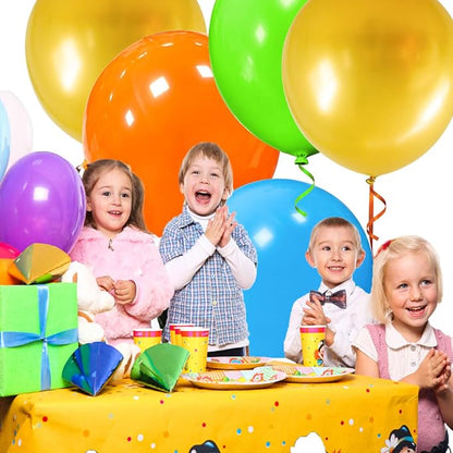 Metallic Gold Balloons 18 inch 12 Pack Chrome Golden Large Latex Balloon Round - Image 8