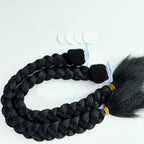Braids Pigtails with Suction Cup for Motorcycle, Ski, Bicycle Helmet Decoration 2 Pieces