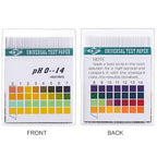 Lounsweer 800 Strips Ph Paper Test, Universal Full Range 0-14, Extensive Test Paper Litmus with Storage Case for Testing Body Acid Alkaline Ph Level Skin Care Aquariums Drinking Water