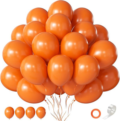 Orange Balloons 12 Inch 60 Pcs Orange Latex Balloons by Searchbyoccasioncolorsize