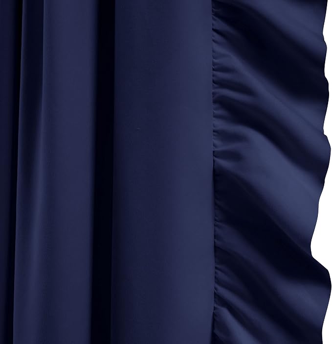 Lush Decor Reyna Ruffle Window Curtain Panel Set, Living room, or Dining Room - Image 3