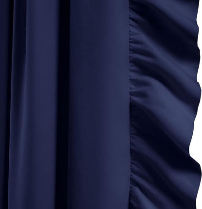 Lush Decor Reyna Ruffle Window Curtain Panel Set, Living room, or Dining Room - Image 3