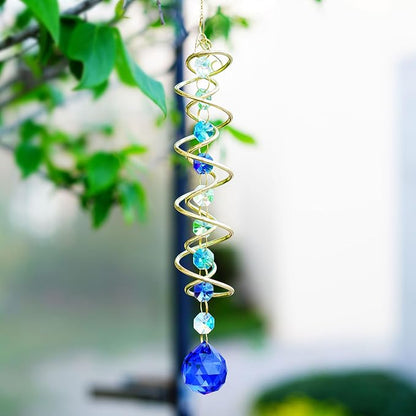 Crystal Gazing Ball Wind Spinner Suncatcher - Image 5