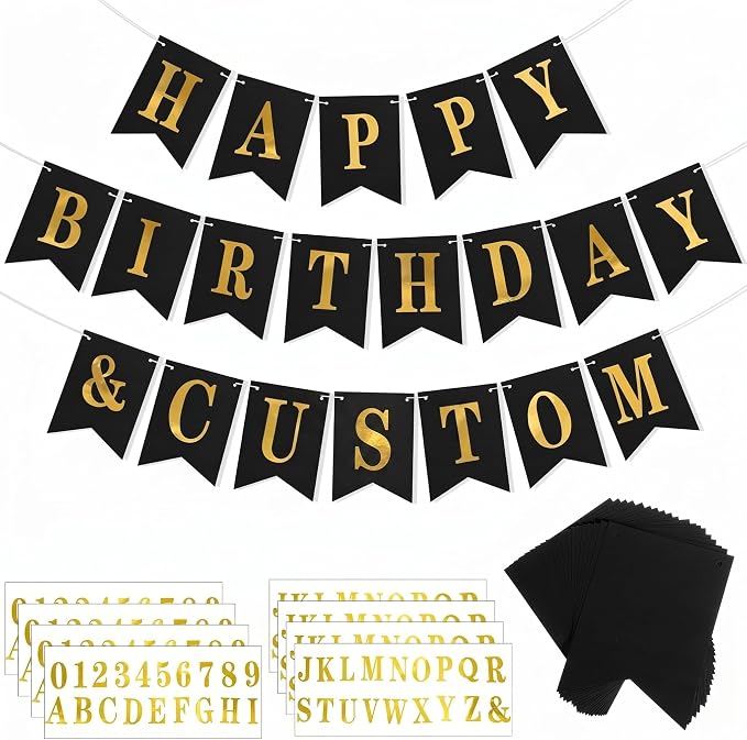 Mooliwe 171 Pcs DIY Custom Banner Kit Make Your Own Customizable Sign by Mooliwe
