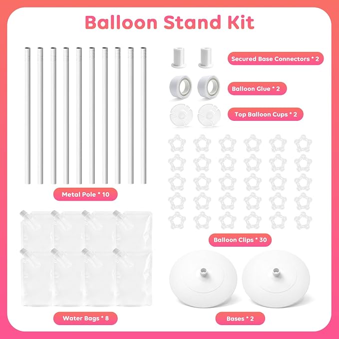 Tamodan Adjustable balloon columns set of 2 - Image 6