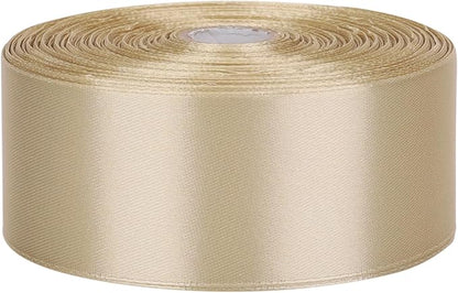 Nsilu Ribbon for Gift Wrapping 50 Yards Perfect Wedding Party Wreath Sewing DIY - Image 3