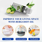 HIQILI Bergamot Essential Oil for Diffuser, Skin, Hair, DIY, 100% Pure & Natural - 16 Fl Oz (500 mL)