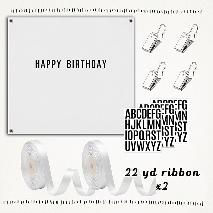 Personalised Birthday Name Flag, Custom Birthday Banner Fabric Sign, Boho Wall - Image 2