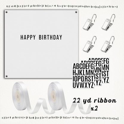 Personalised Birthday Name Flag, Custom Birthday Banner Fabric Sign, Boho Wall - Image 2