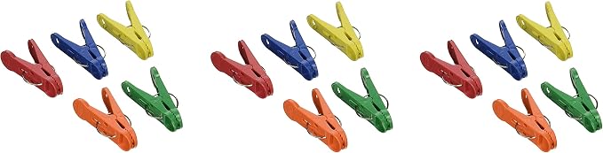 Balloon Accessories Clip-N-Weight, Primary Colors by Unknown