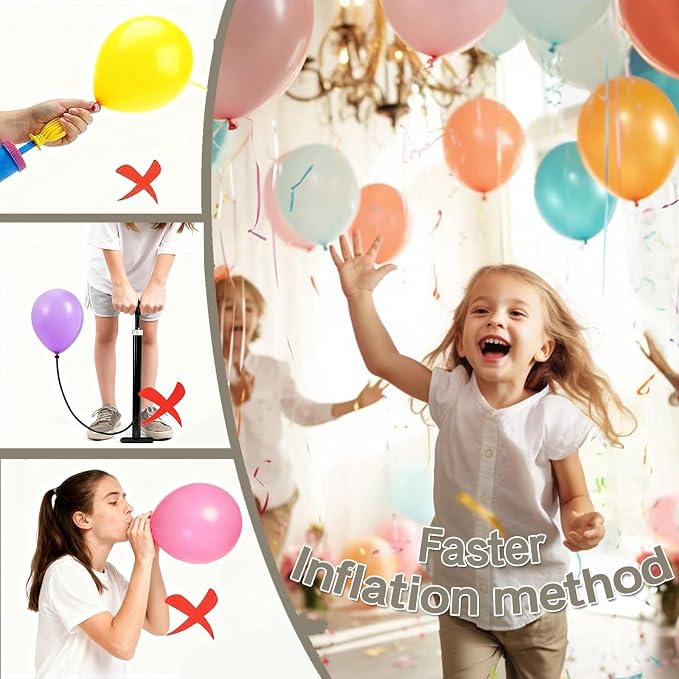 4-in-1 Electric Balloon Pump for All Balloons, Inflatables, and Sports Balls - Image 3