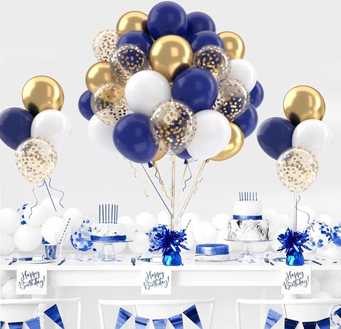 Balloon Weights Dark Blue 6Pcs | Perfect - Image 4