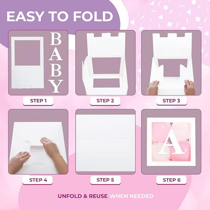 44-Piece Baby Shower Decorations - Image 5