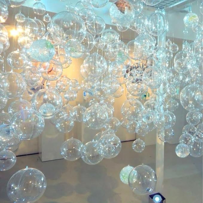 PartyWoo Clear Balloons 20pcs Transparent Latex Helium Balloons 18 Inch | - Image 6