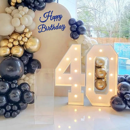 TONIFUL Happy Birthday Sign for Backdrop - Image 6