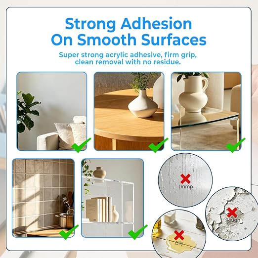 Sticky Dots 3 Size Mix Double Sided Sticky Dots Easy Peel Tabs No Damage - Image 5
