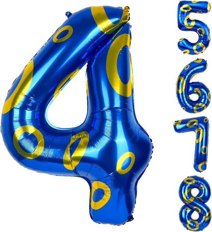 40 Inch Large Vibrant Foil Balloons by AXBMM