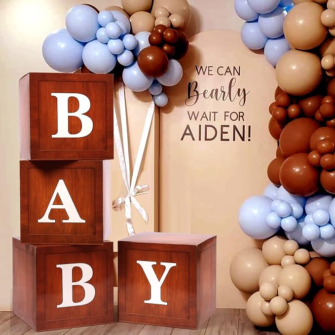 Voircoloria Baby Boxes with Letters - Image 4