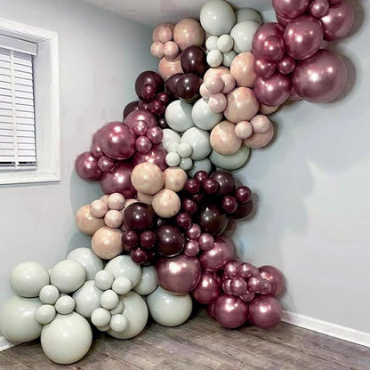 PartyWoo Copper Bronze Balloons 50pcs Metallic Brown Color 12 Inch | Balloons - Image 5