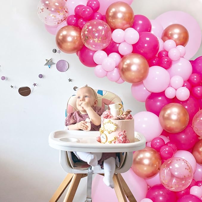 Pink Balloon Arch Garland Kit - Image 7