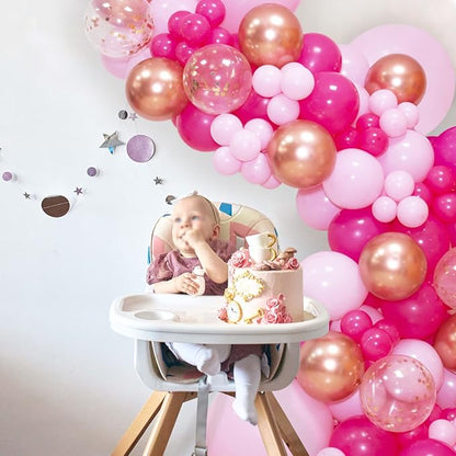 Pink Balloon Arch Garland Kit - Image 7