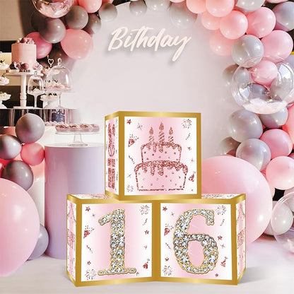 DataMoon 16th Birthday Decorations Boxes - Image 3